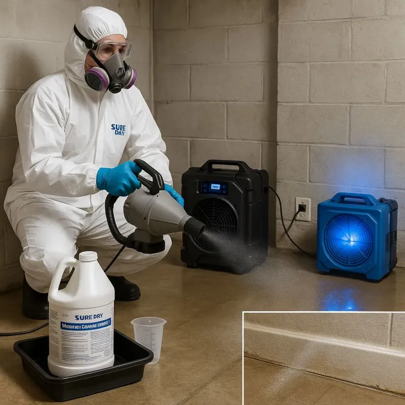 Sanitization and Odor Removal process in Muttontown, NY